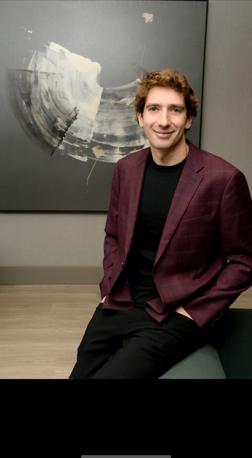 Randy Rosenblat, licensed insurance specialist, in his office